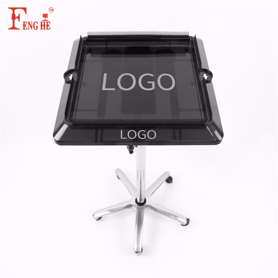 Movable Hair Extension Tool Tray Hair Extension Tool Cart for Salon Mall Store Barber Hair Extension Tool
